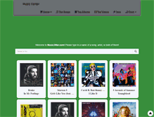 Tablet Screenshot of music3nter.com